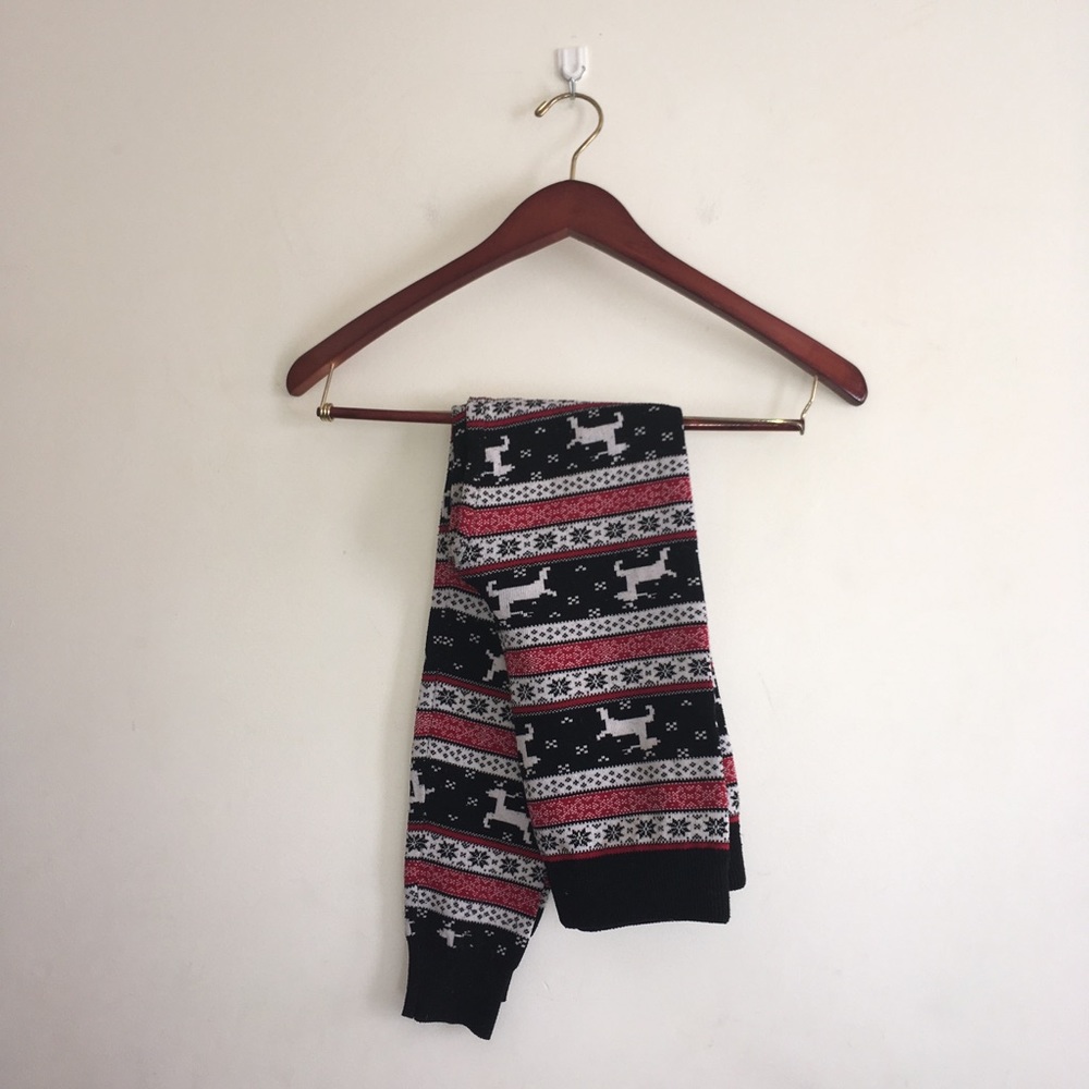 Red Reindeer Leggings